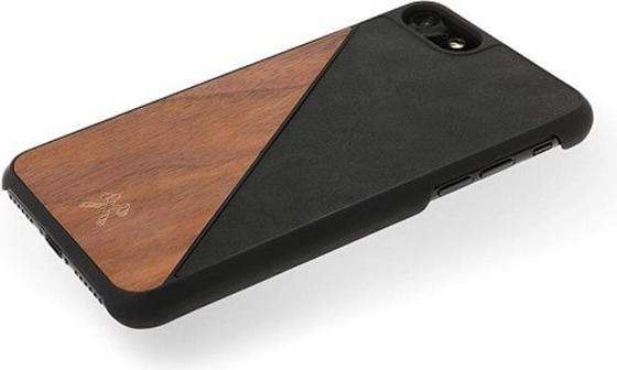 Image du produit Woodcessories EcoSplit bois+cuir iPhone 7+ / 8+ Walnut/black eco249 (Apple iPhone 7 Plus)