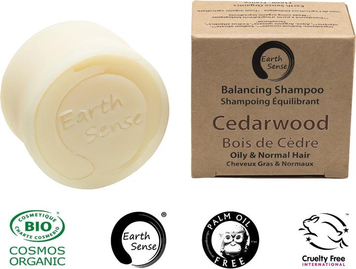 Actual product image Natura Punto Palm oil free solid organic shampoo, min. 77% cold pressed oils, with argan oil. (Solid shampoo)