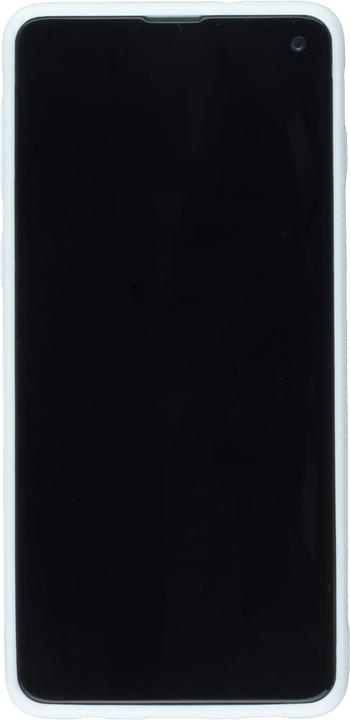 Actual product image PhoneLook Coque Silicone rigide blanc Japanese style Dragon Tattoo Red Black (Samsung Galaxy S10)