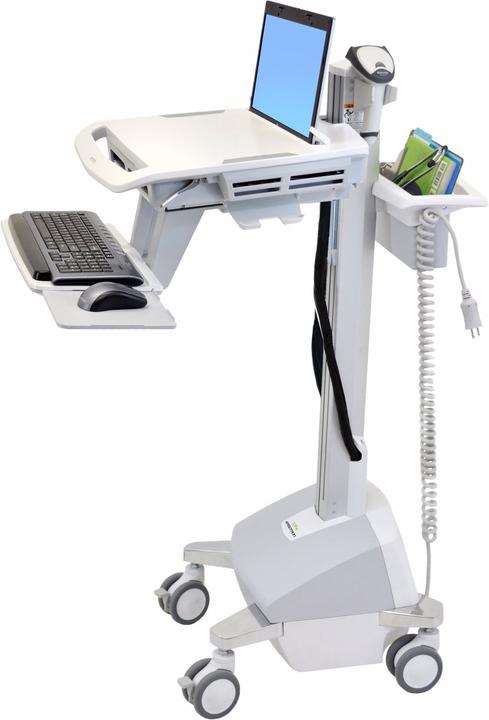 Ergotron EMR Laptop Cart, LiFe Powered - Trolley for notebook / PC equipment - lockable