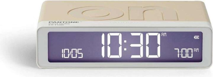 Produktbild Lexon Digitalwecker Flip Classic Pantone Sand Dollar