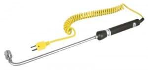 Image du produit Reed Instruments REED Oberflächentemperaturfühler abgewinkelt Typ K, -50 bis 500°C / R2930