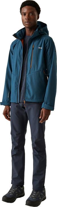Actual product image Regatta Mens Hewitts X Colour Block Soft Shell Jacket (L)