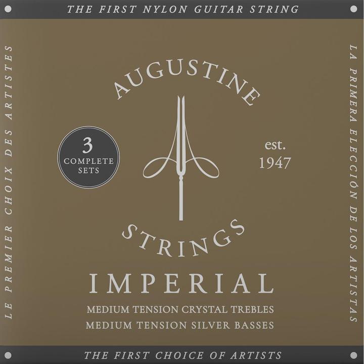 Immagine prodotto Augustine Imperial/Red | Medium/Medium, confezione da 3 pezzi (6 x, 0.04")