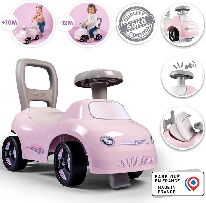 Produktbild Smoby Auto Ride-On Pink