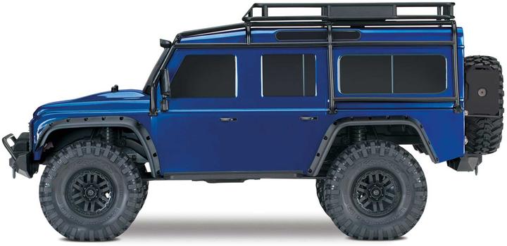 Immagine prodotto Traxxas TRX-4 LR Defender elettrico spazzolato Crawler 4WD 1:10 RTR blu (RTR pronto all'uso)