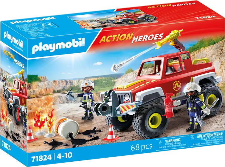 Produktbild Playmobil Feuerwehrtruck (71824, Playmobil Action Heroes)