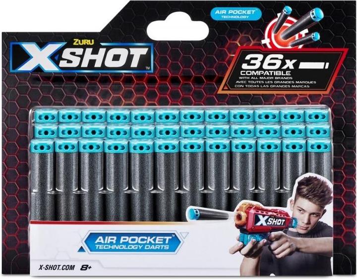 Produktbild Xshot Zestaw strzałek Excel Air Pocket Technology Foam Darts