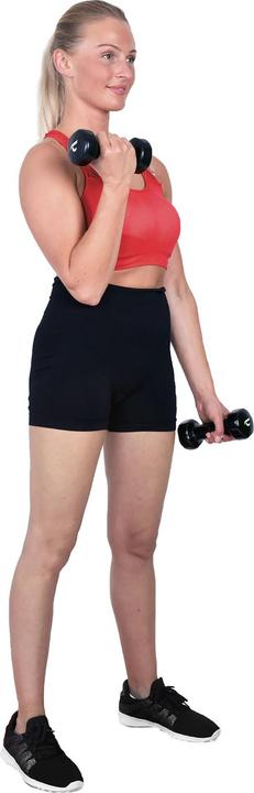 Produktbild Christopeit Vynilhanteln Beauty Bells Fausthanteln 2 x 3 kg schwarz Die ergonomisch geformten Vinyl (2 x 3 kg)