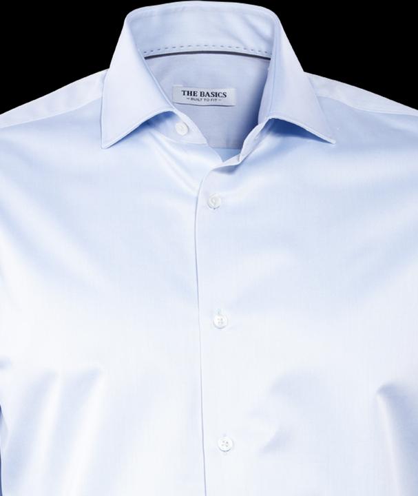Produktbild The Basics Hemd Modern Fit Hai bügelleicht blue regular (XL)
