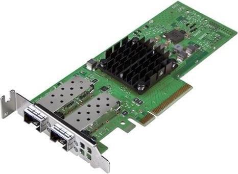 Actual product image Dell 540-BDID, Internal, Wired, PCI Express, Ethernet / Fiber, Black, Green, Silver (Mini PCI Express)
