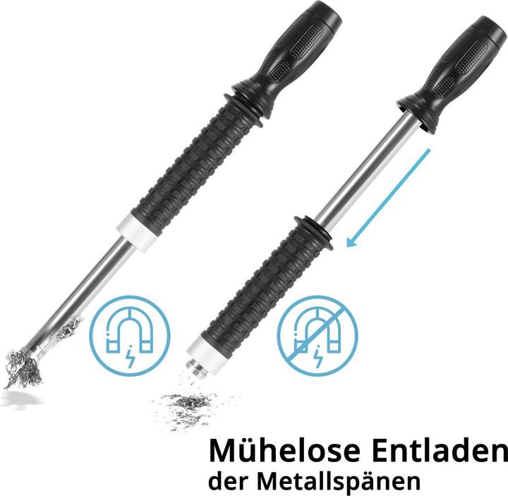 Produktbild Stahlwerk Teleskopische Magnetleiste, magnetischer Spänesammler, Magnetheber