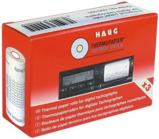 Produktbild Haug Premium Thermorollen 5,7 cm x 8,0 m, 3 Rollen