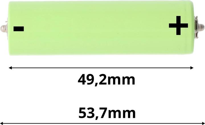 Produktbild FDK Akku für Braun 390cc (1 Stk., Gerätespezifisch, 1600 mAh)