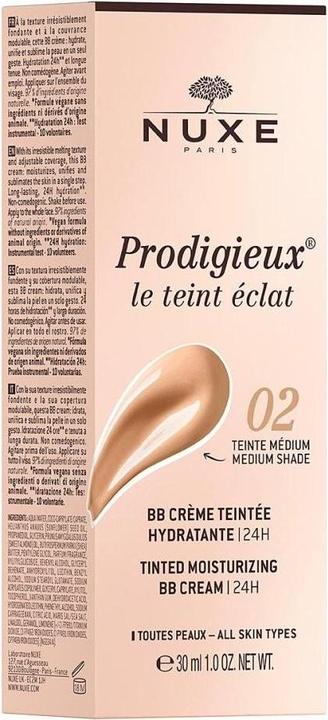 Valori nutrizionali e ingredienti Nuxe BB Soin Perf Hydratant Medium