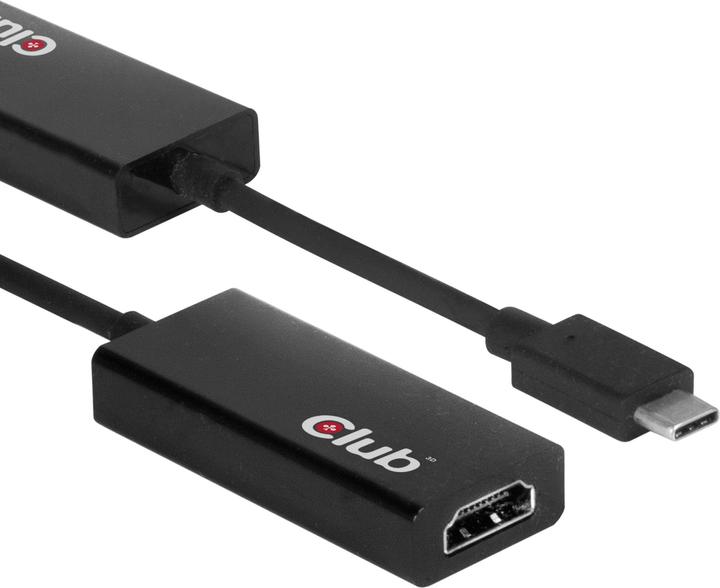 Image du produit Club 3D USB-C vers (HDMI, 10 cm)