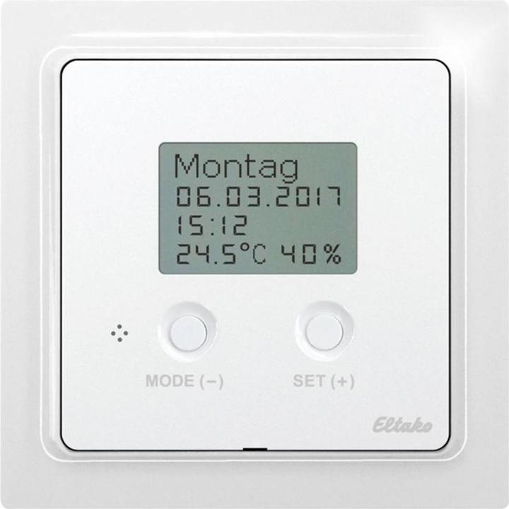 Eltako BUTH55ED/12V DC-wg Bus-Uhren-Thermo-Hygrostat Aufputz