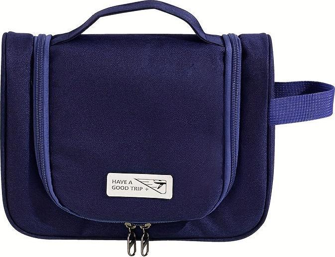 Only-Bags.Store Chic Wabi-Sabi Stil grosse Kapazität Travel Toiletry Bag mit Haken - Portable Cosmetic Organizer