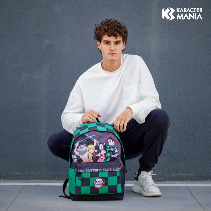 Immagine prodotto Karactermania DEMON SLAYER - Akushon - Sac à Dos HS FAN '43x30x18cm'