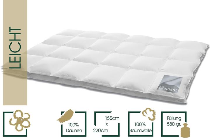 Actual product image Hanskruchen Diamant (580 g, 155 x 220 cm)