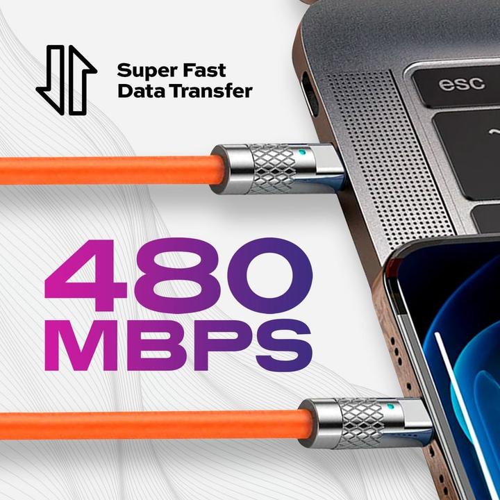 Actual product image Statik TSUMO CHARGE - USB-C Kabel (1.80 m, USB 3.1, 100 W)