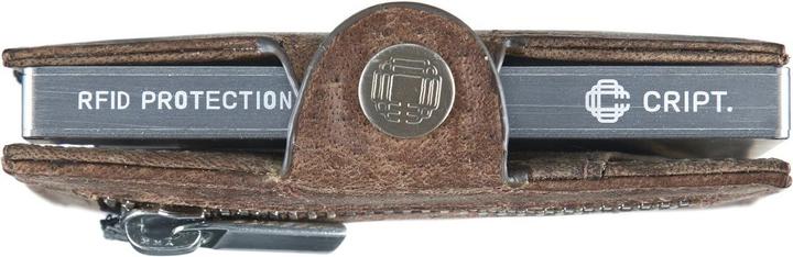 Actual product image Cript 3.55 Card holder with coin pocket and note compartment