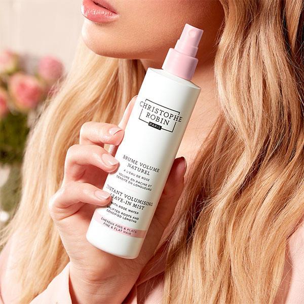 Actual product image Christophe Robin Instant Volumising Leave-In Mist with Rose Water (150 ml)