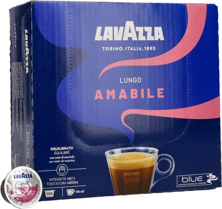 Actual product image Lavazza Blue Espresso Amabile (100 x Port.)