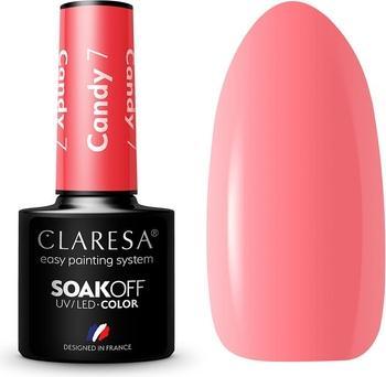 Image du produit Claresa 7 Candy Vernis à ongles UV 5ml (Rose, Vernis couleur)
