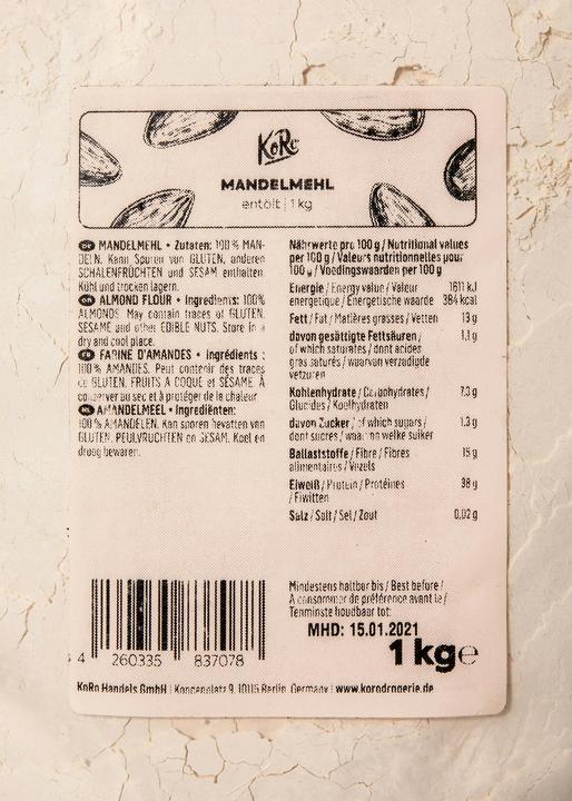 Produktbild KoRo Mandelmehl (1000 g)
