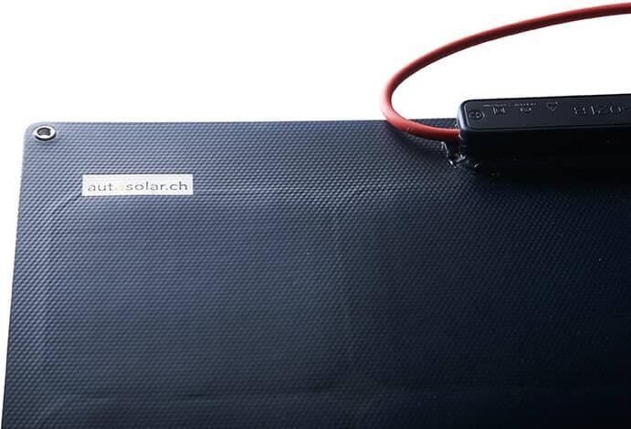 Produktbild Autosolar 100 Watt Solarpanel schwarz (100 W, 4 kg)