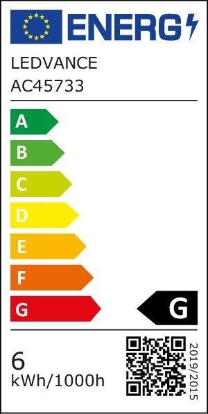 Energie-Label Ledvance LED-Reflektorlampe (E14, 5.90 W, 350 lm, 10 x, G)