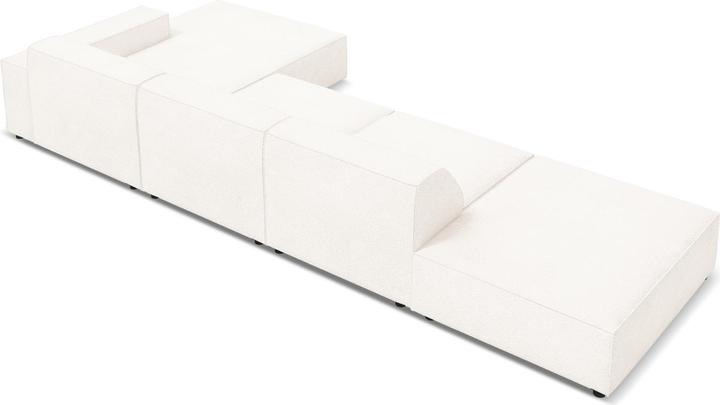 Image du produit Micadoni Bouclé Canapé D'Angle Droit, "Jodie", 5 Places, 341x166x70Fabriqué en Europe (Canapé d'angle)