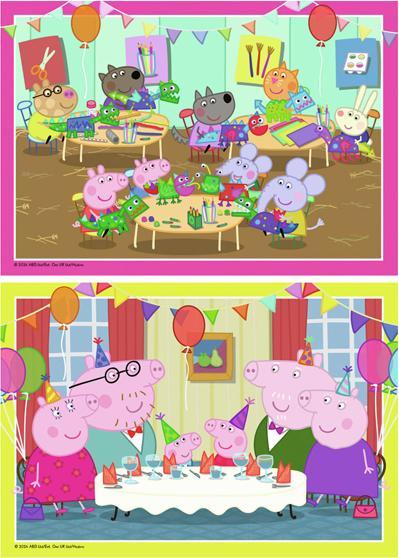 Produktbild Ravensburger Kinderpuzzle 12004017 - Zeit zu feiern! - 2x12 Teile Peppa Pig Puzzle für Kinder ab 3 (12 Teile)