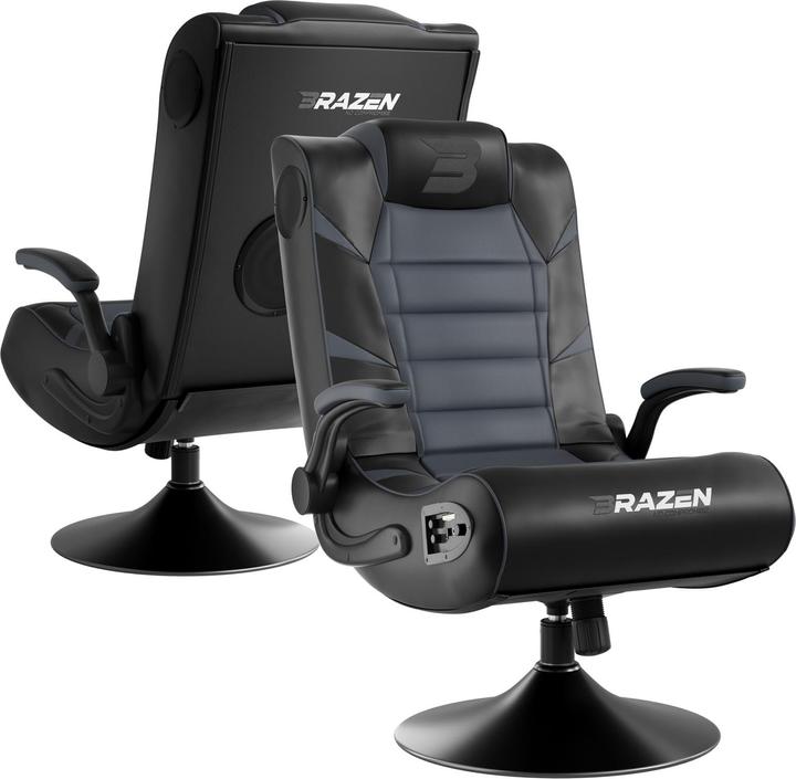 Brazen Gaming Chairs Sedia da gioco Panther Elite Grigio
