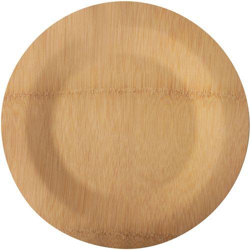 Produktbild Papstar Bambus-Teller "pure", ungeteilt, 280 mm, 10er (10 x)