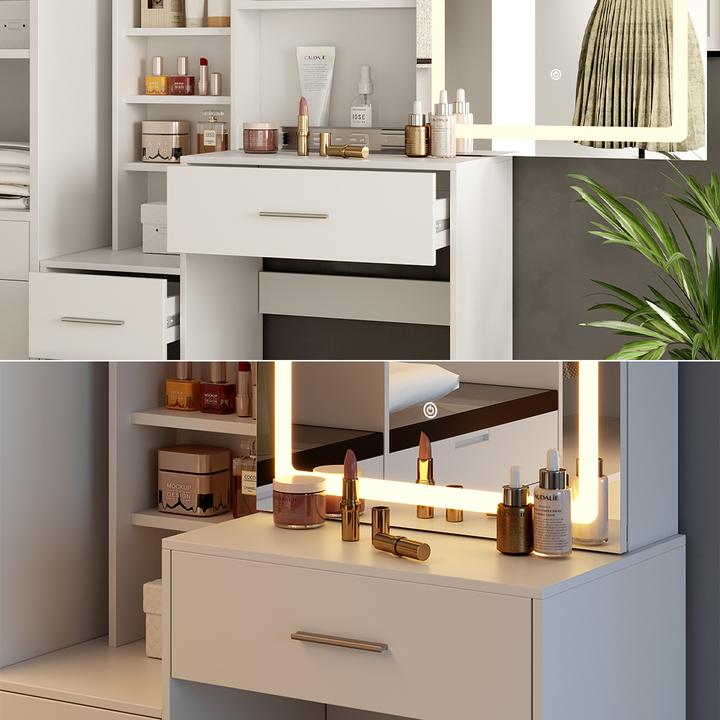 Image du produit Vicco Lisca avec éclairage (80 x 36 x 132.5 cm)