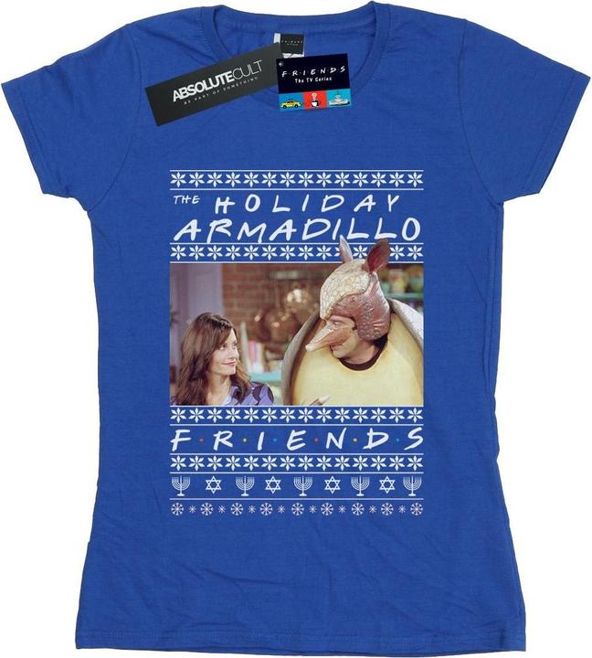 Friends Fair Isle Holiday Armadillo TShirt (L)