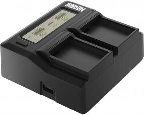 Produktbild Newell DC-LCD-Zweikanal-Ladegerät für BP-A30/A60/A90-Akkus für Canon (Kamera Akku Ladegerät)