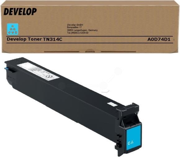 Produktbild Develop Cyanblau - compatible - Tonerpatrone (C)