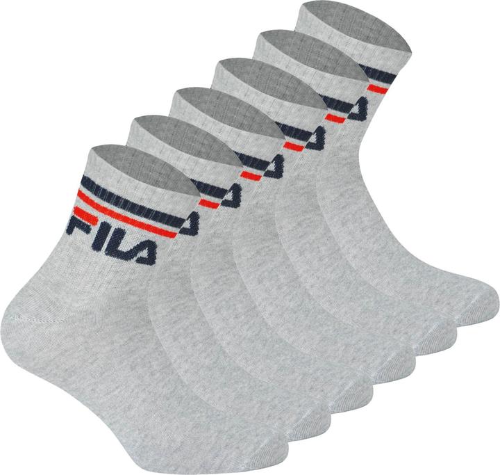 Actual product image FILA Quarter Unisex Plain Socks (pack of 6, 39 - 42)