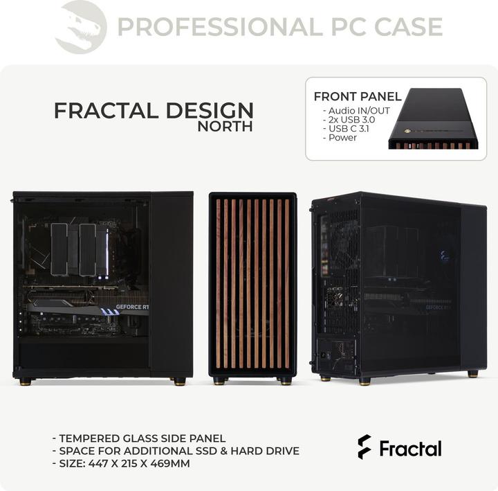 Produktbild Sedatech Workstation - UCC1249I1I1HF (AMD Ryzen 7 9700X, 32 GB, 2000 GB, GeForce RTX 5060 Ti)