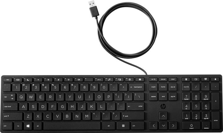Produktbild HP USB Keyboard UK (Eng. Int., Kabelgebunden)