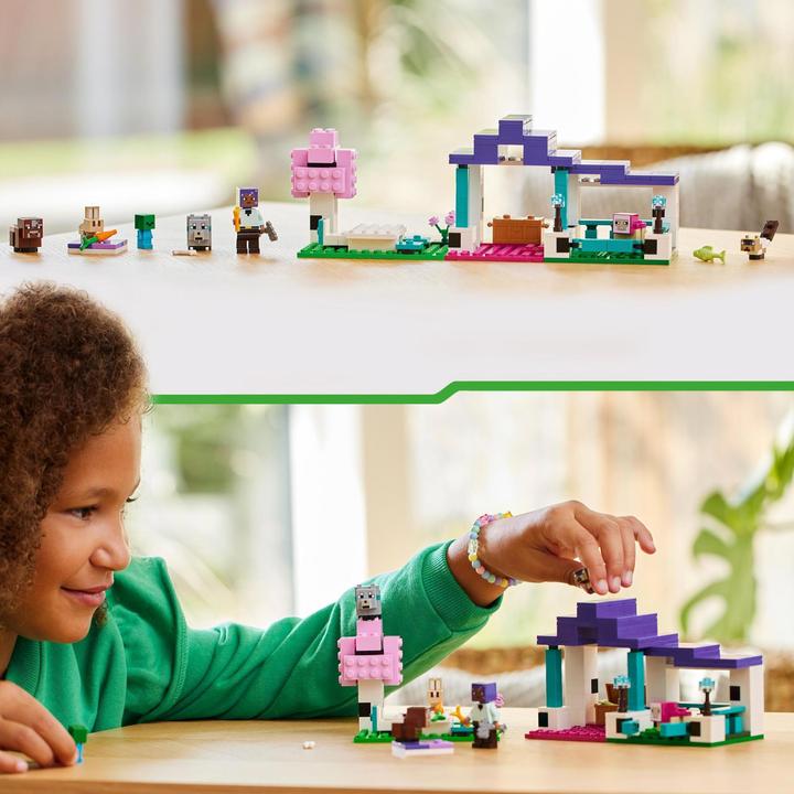 Produktbild LEGO Das Tierheim (21253, LEGO Minecraft)