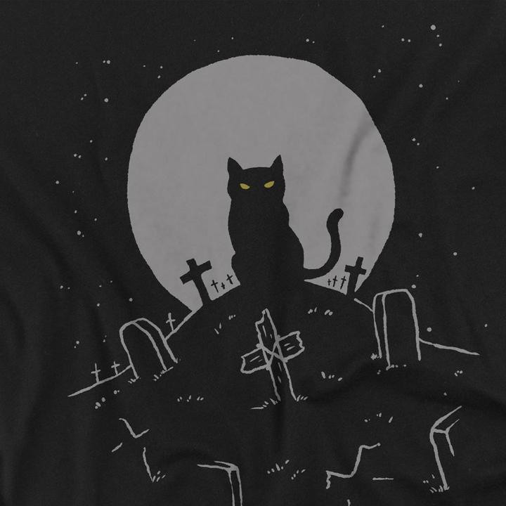 Produktbild Pet Sematary Cat With Tombstones TShirt (4XL)