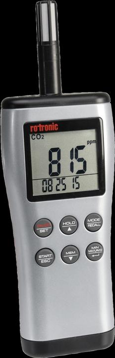 Rotronic CO2 handheld meter, CO2, humidity, temperature