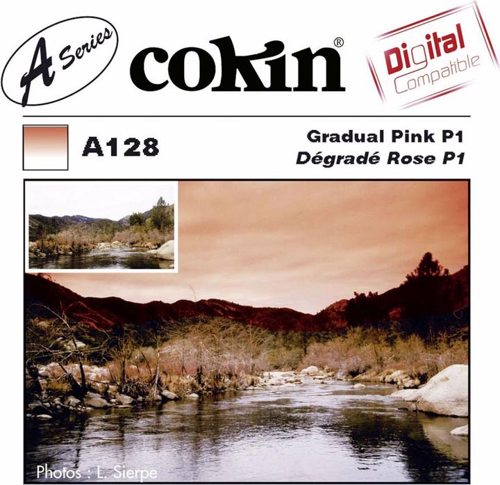 Produktbild Cokin Filter A128 Verlauf 1 (67 mm, ND- / Grauverlauffilter, 67 mm)