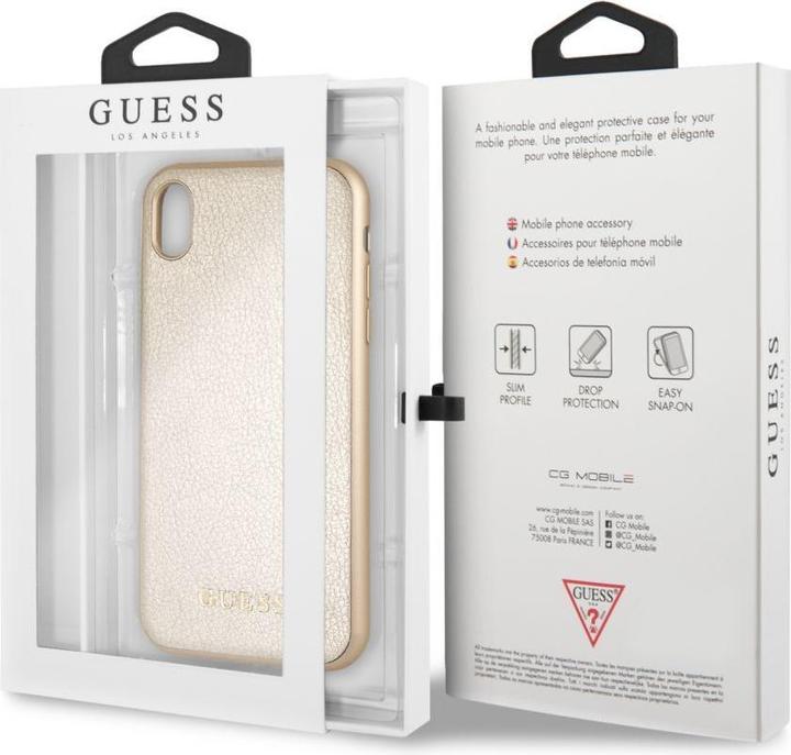 Produktbild Guess iPhone XR Iridescent PU Leather Hard Case (Apple iPhone XR)