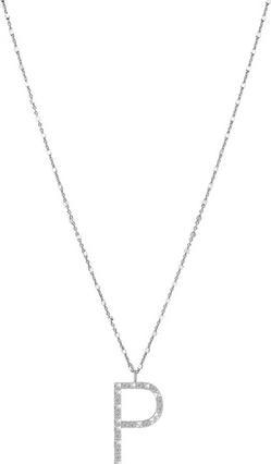 Rosato Silver Pendant Necklace P Cubica RZCU16 (Chain. Pendant)