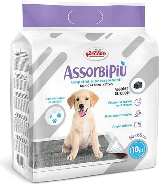 Immagine prodotto Record Tappetino assorbente con carbone attivo 60x60cm 10pcs. (Cane)